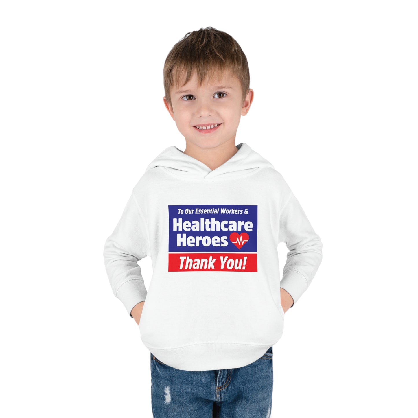 "Healthcare Heroes” Toddler Hoodie
