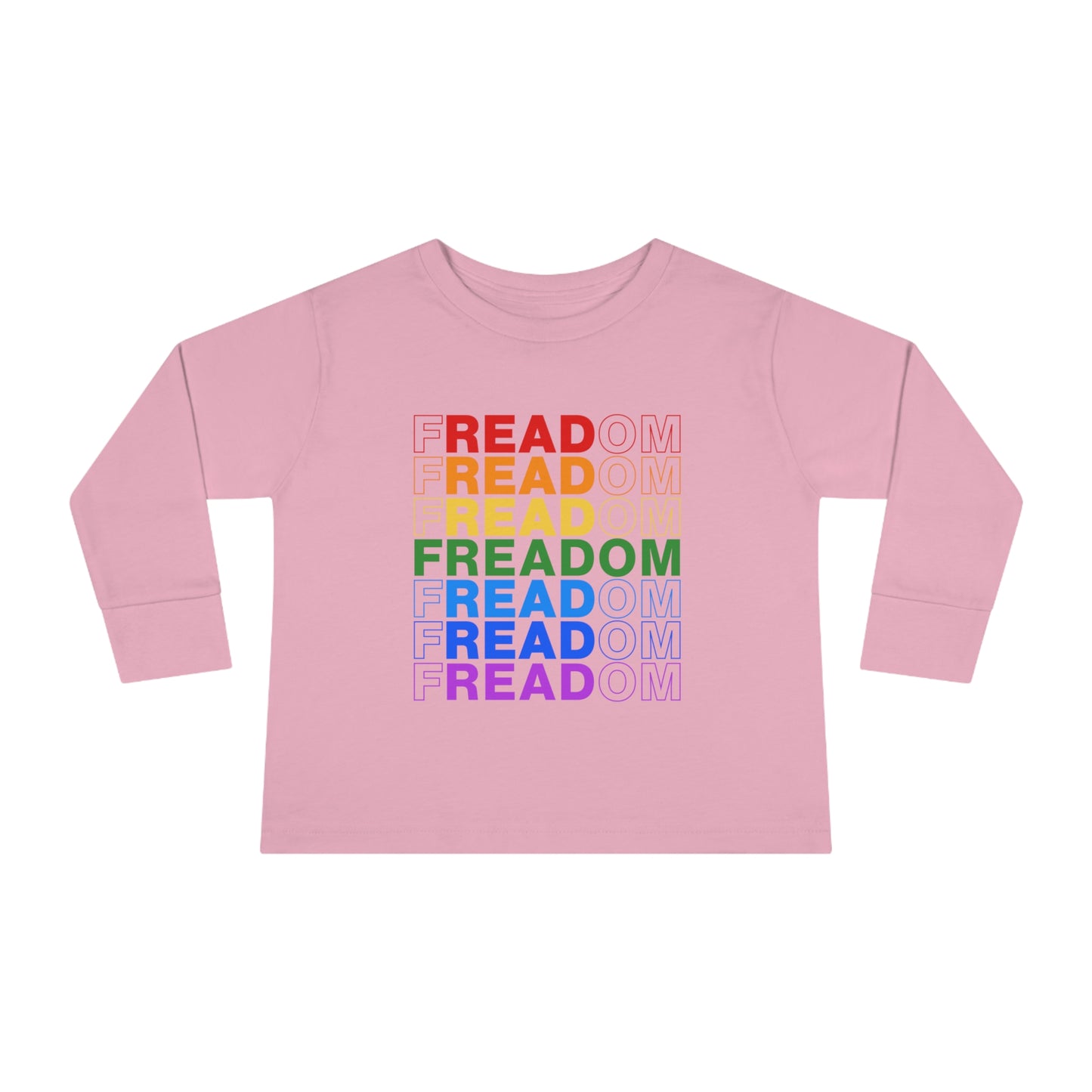 “FREADOM”  Toddler Long Sleeve Tee
