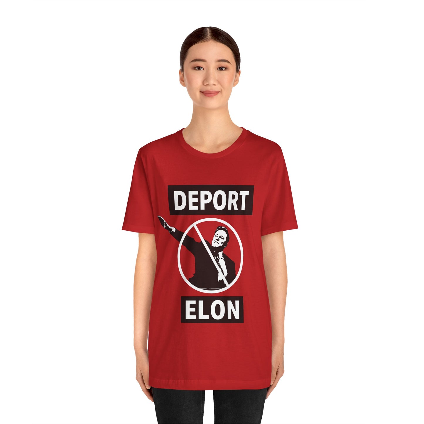"Deport Elon Musk" Unisex T-Shirt (Bella+Canvas)
