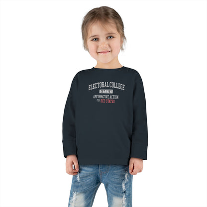 "Electoral College - Affirmative Action" Toddler Long Sleeve Tee