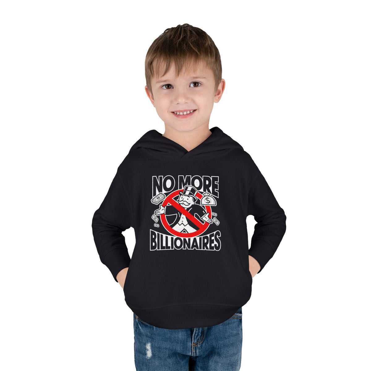 "No More Billionaires" Kids Hoodie
