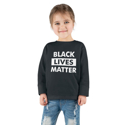 “Black Lives Matter” Toddler Long Sleeve Tee