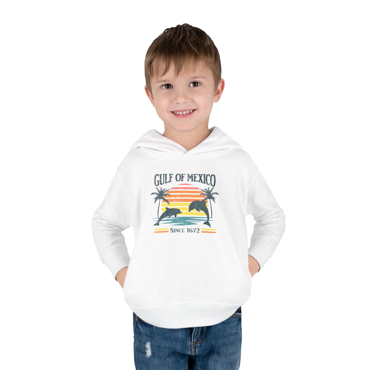 "Gulf of Mexico - Since 1672" Kids Hoodie