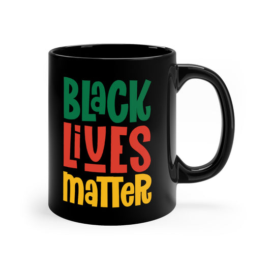 “Black Lives Matter – Solidarity (Pan-Africa 2)” 11 oz. Mug