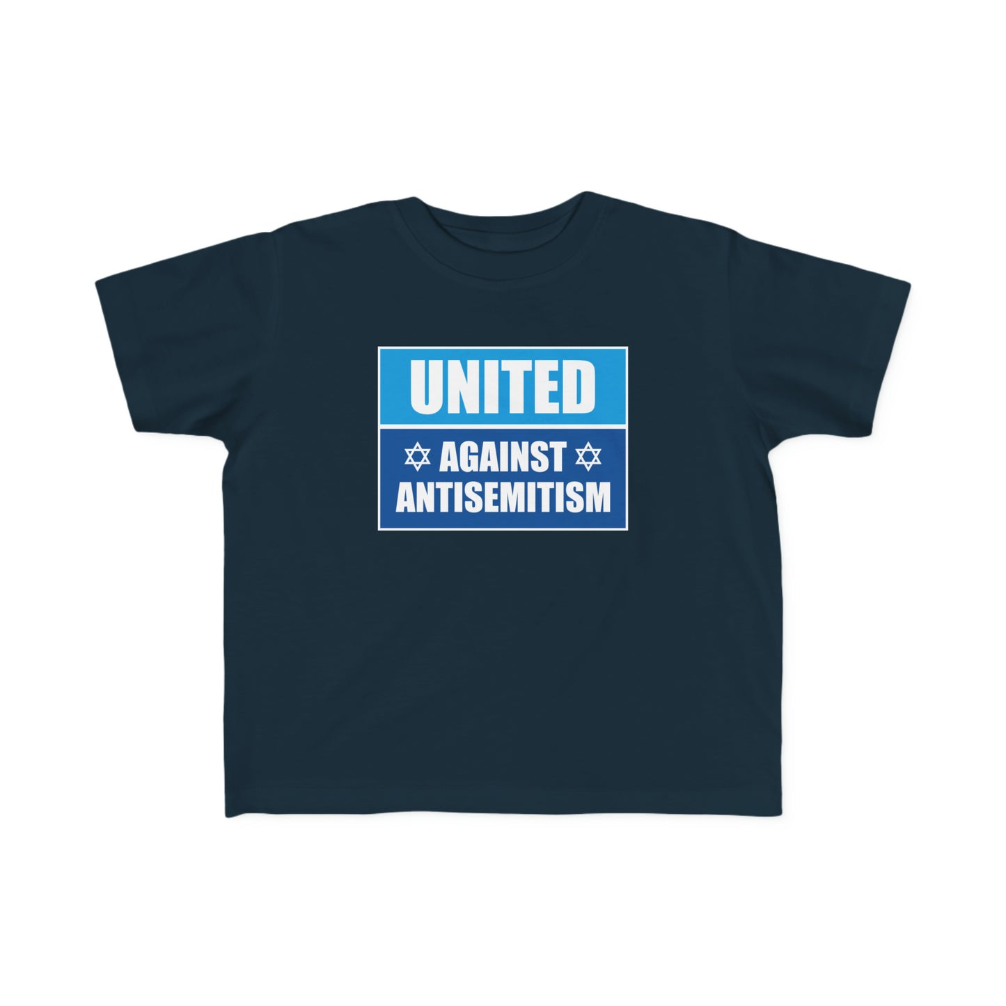 “United Against Antisemitism” Toddler's Tee