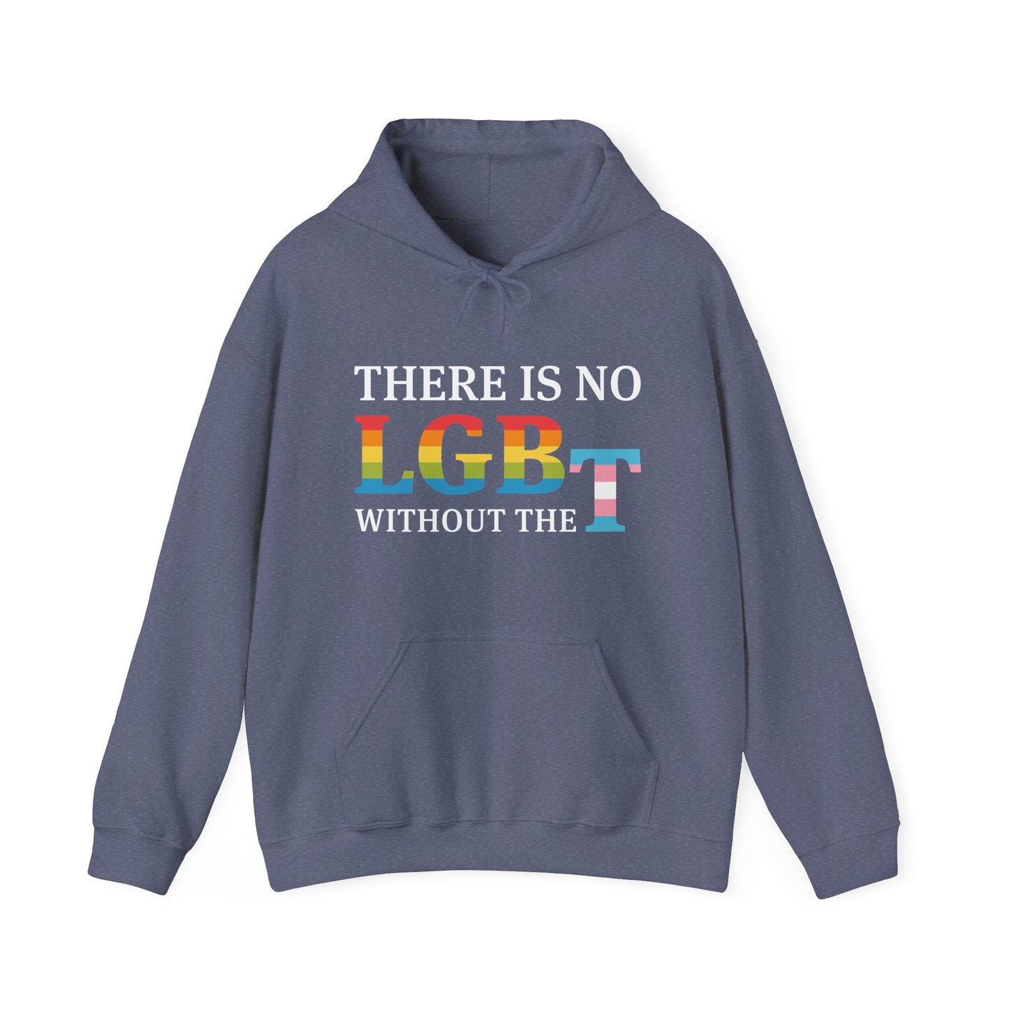 “There Is No LGB Without the T” Unisex Hoodie