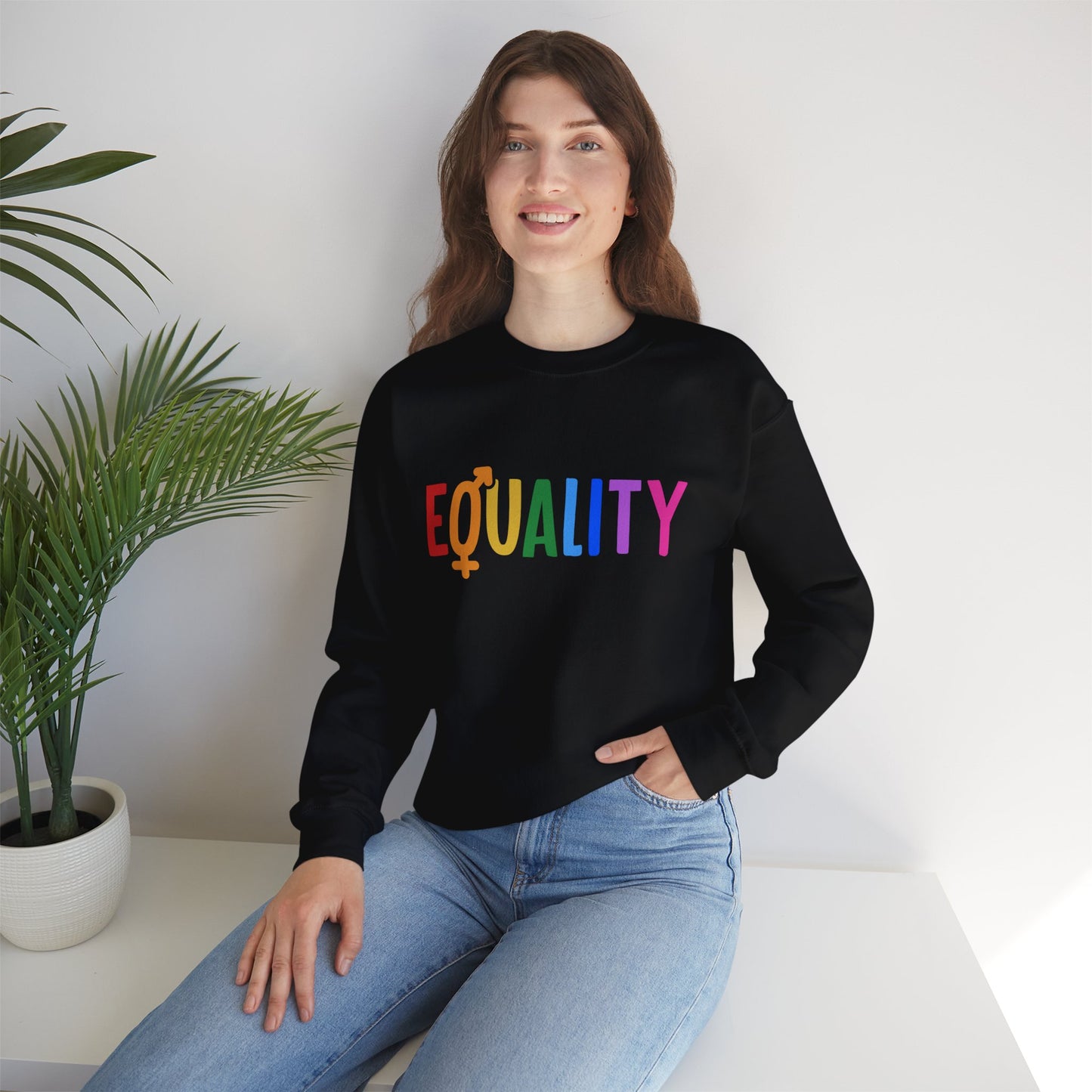 “LGBTQIA+ Equality” Unisex Sweatshirt