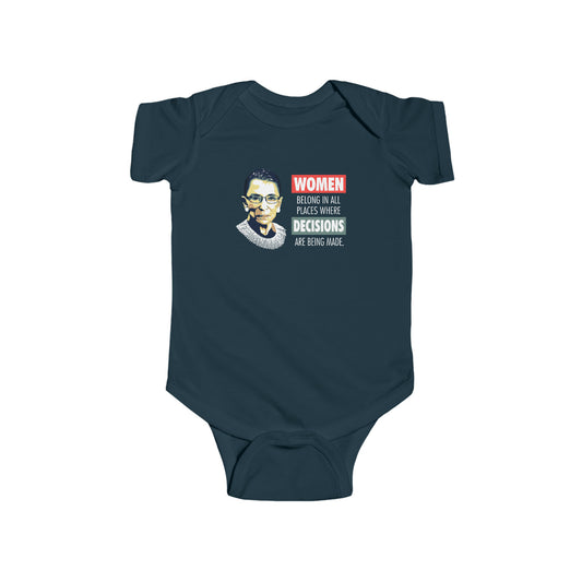 “Notorious RBG” Infant Onesie