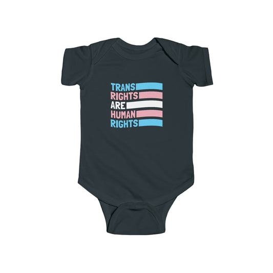 “Trans Rights Are Human Rights” Infant Onesie