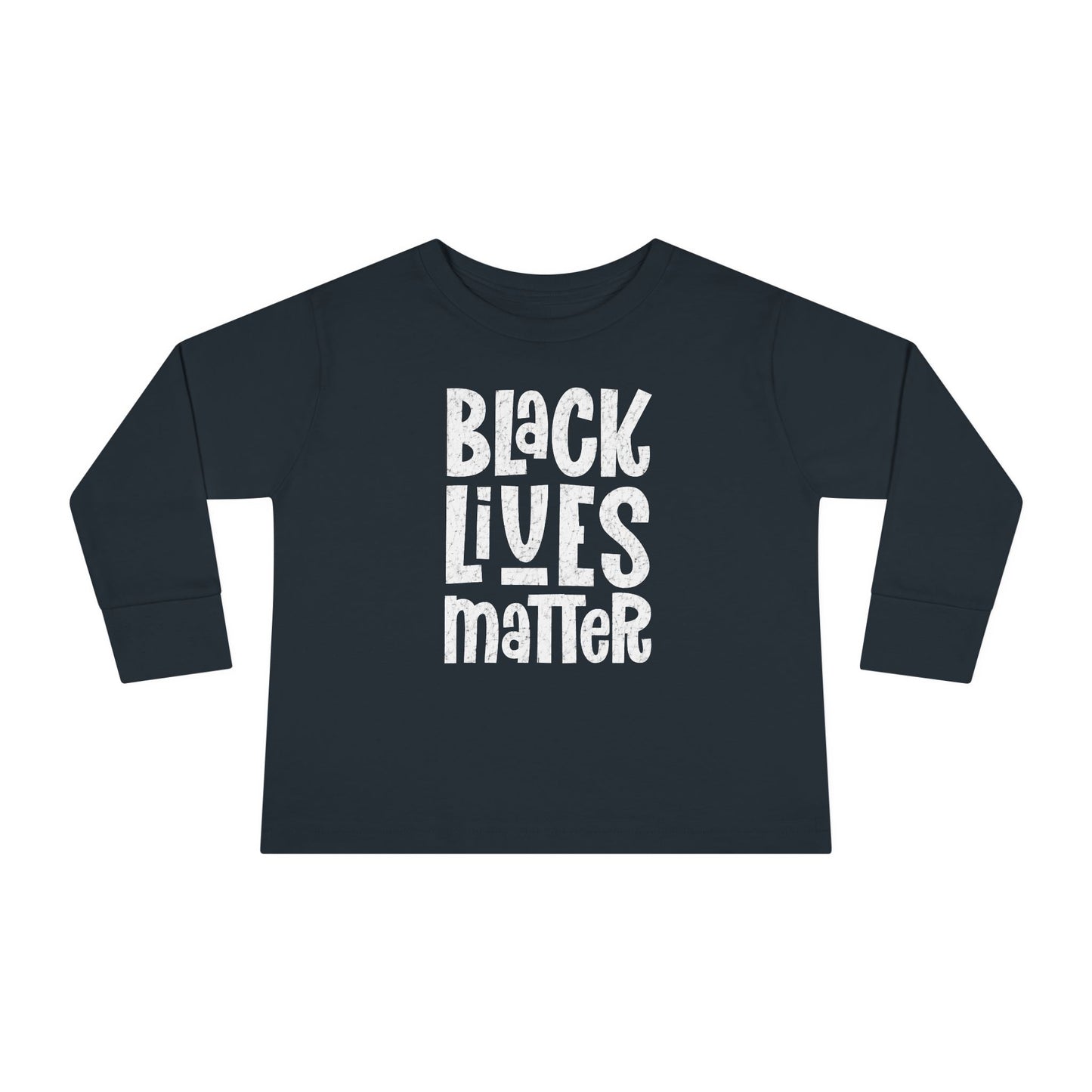 "Black Lives Matter – Solidarity” Toddler Long Sleeve Tee