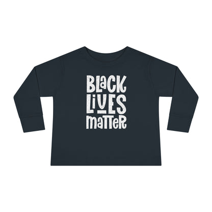 "Black Lives Matter – Solidarity” Toddler Long Sleeve Tee