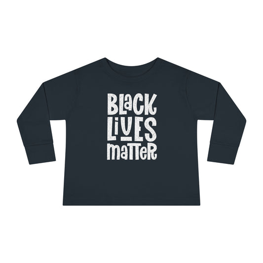 "Black Lives Matter – Solidarity” Toddler Long Sleeve Tee
