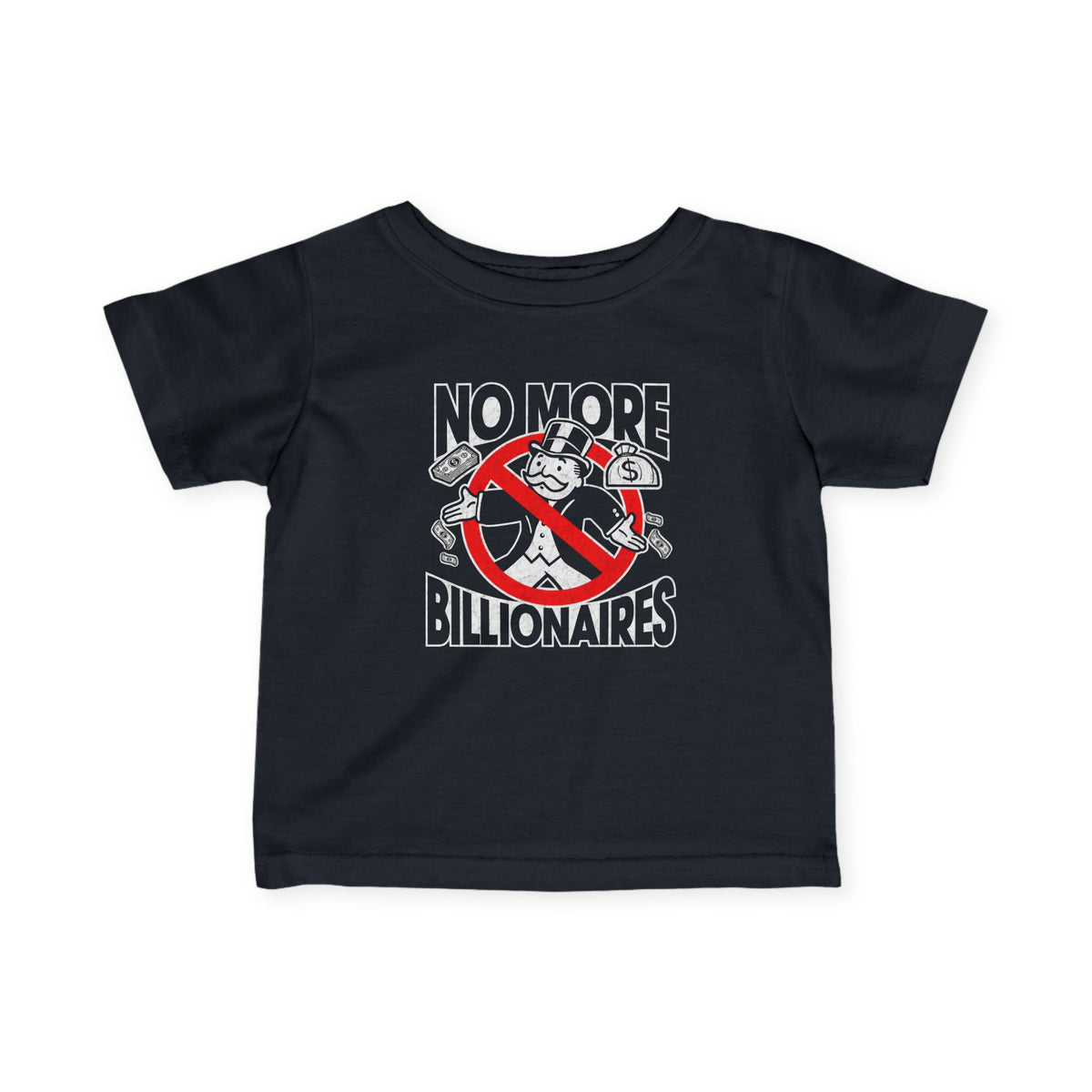 "No More Billionaires" Kids T-Shirt