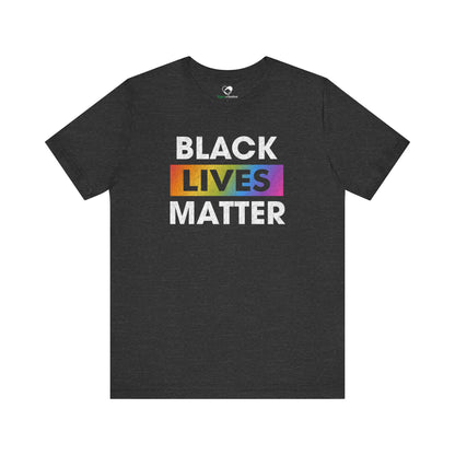 “Black Lives Matter (LGBTQ+)” Unisex T-Shirt (Bella+Canvas)
