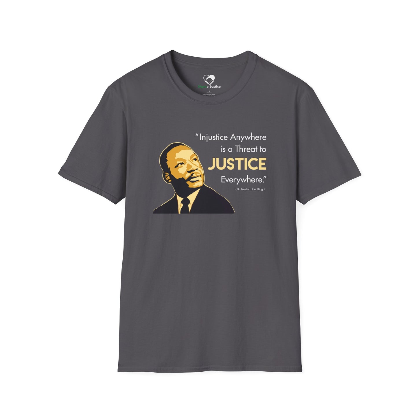 “MLK Justice” Unisex T-Shirt