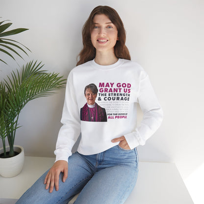 "Mariann Budde Bishop" Unisex Sweatshirt