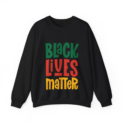 “Black Lives Matter – Solidarity (Pan-Africa 2)” Unisex Sweatshirt