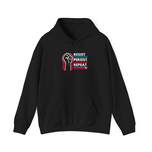 “Resist Persist Repeat” Unisex Hoodie