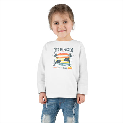 "Gulf of Mexico - Since 1672" Toddler Long Sleeve Tee