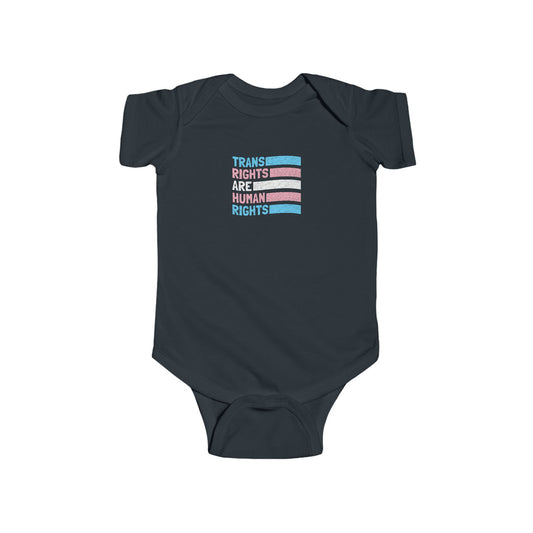 “Trans Rights Are Human Rights” Infant Onesie