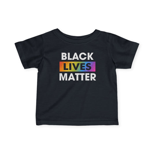“Black Lives Matter (LGBTQ+)” Infant Tee