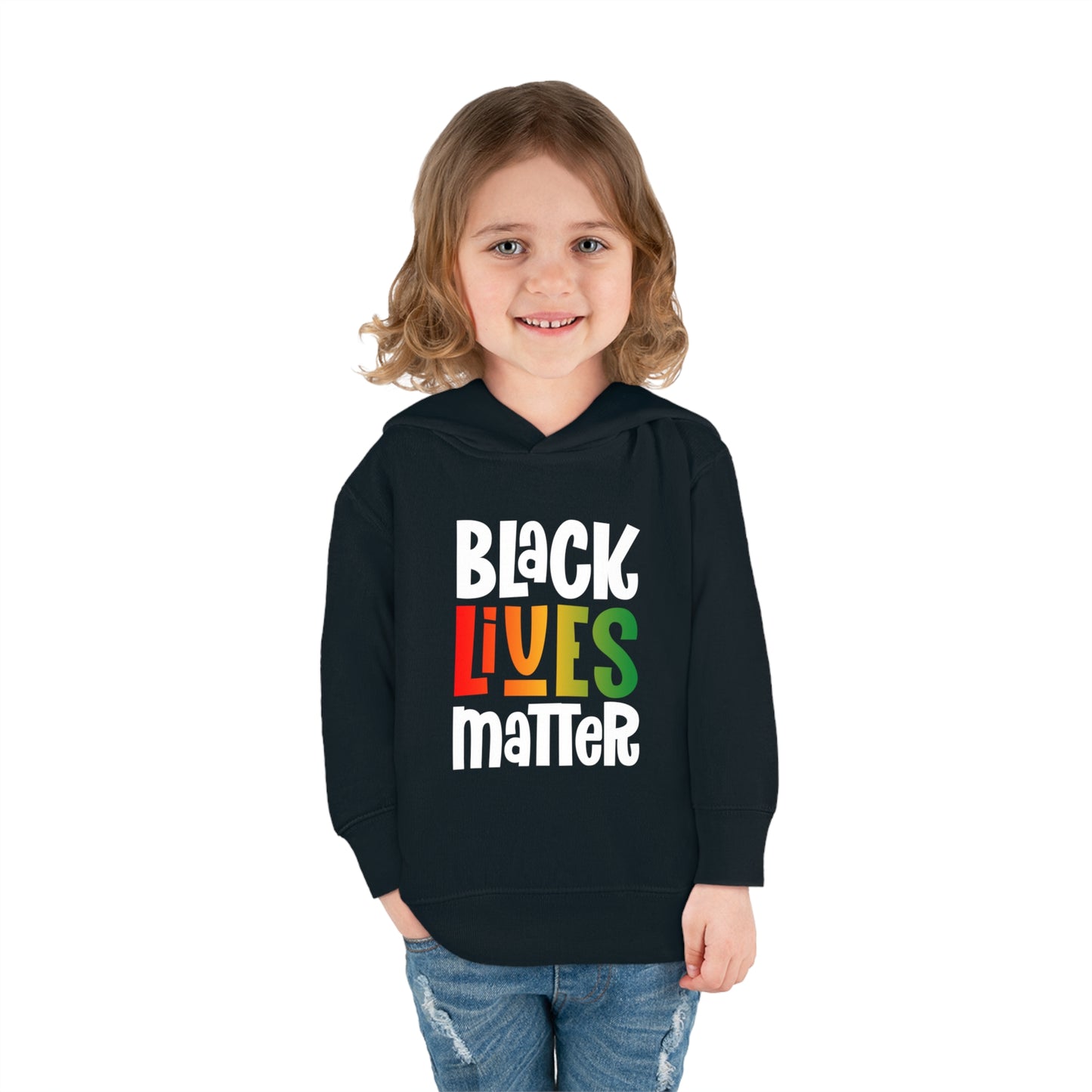 “Black Lives Matter – Solidarity (Pan-Africa 1)” Toddler Hoodie