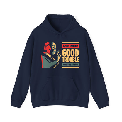 “John Lewis: Good Trouble” Unisex Hoodie