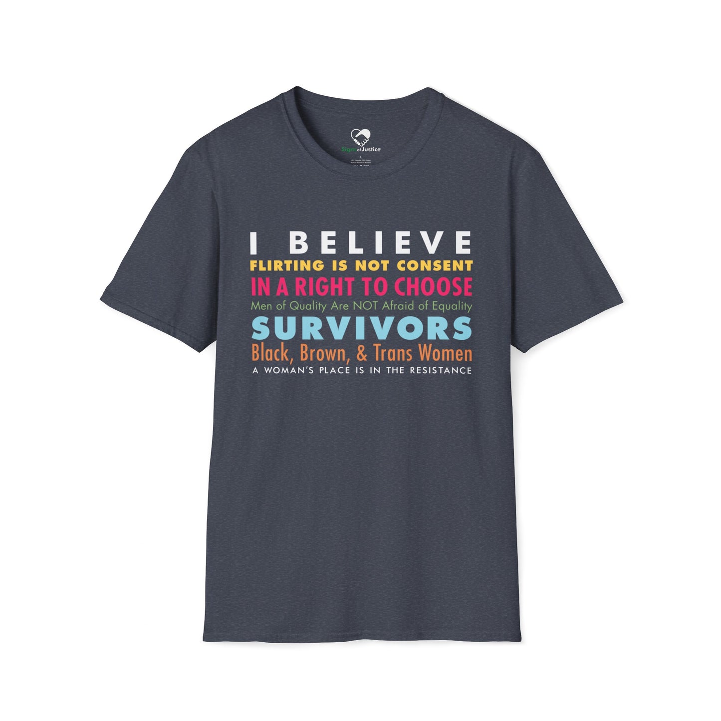 "We Believe Women" Unisex T-Shirt