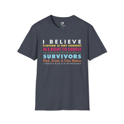 "We Believe Women" Unisex T-Shirt