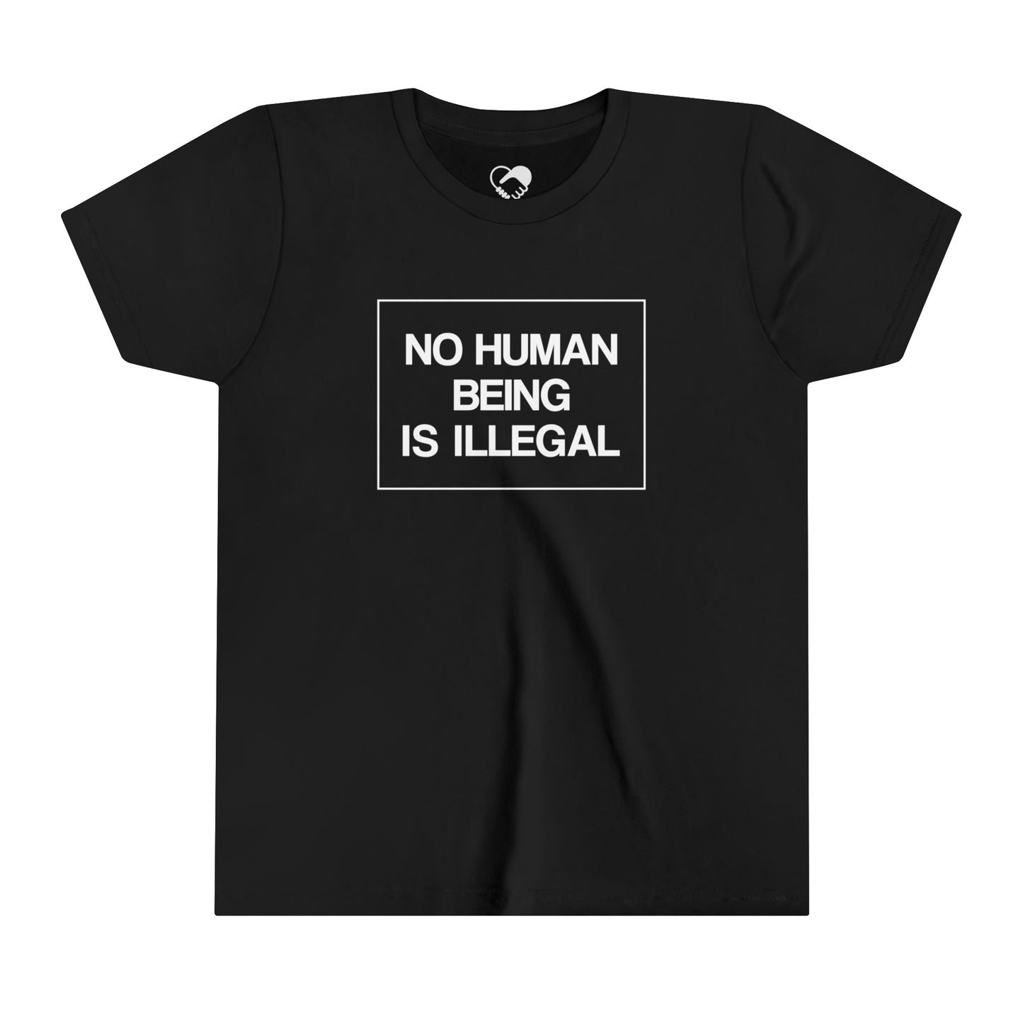“No Human Being is Illegal” Youth T-Shirt