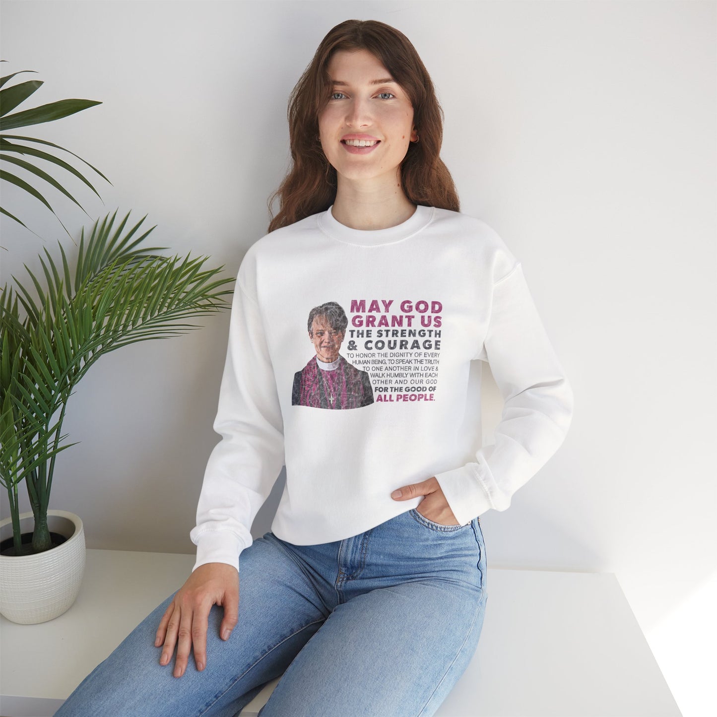 "Mariann Budde Bishop" Unisex Sweatshirt
