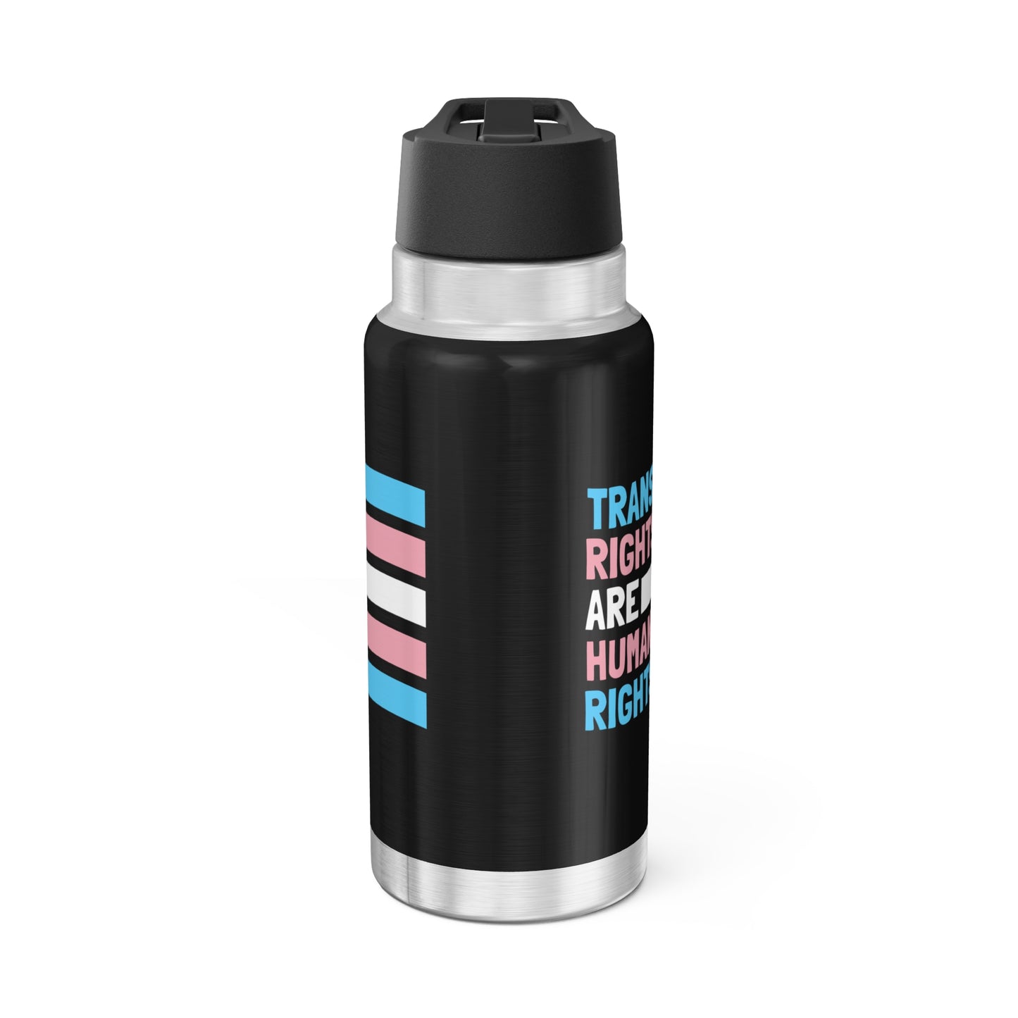 “Trans Rights Are Human Rights” 32 oz. Tumbler/Water Bottle