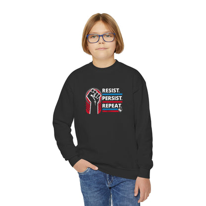 "Resist Persist Repeat" Youth Sweatshirt