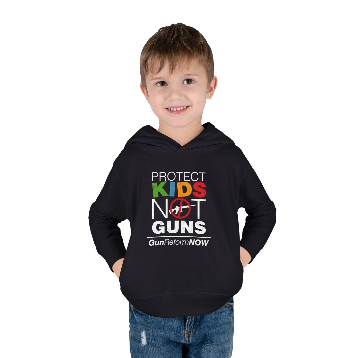 "Protect Kids Not Guns" Toddler Hoodie