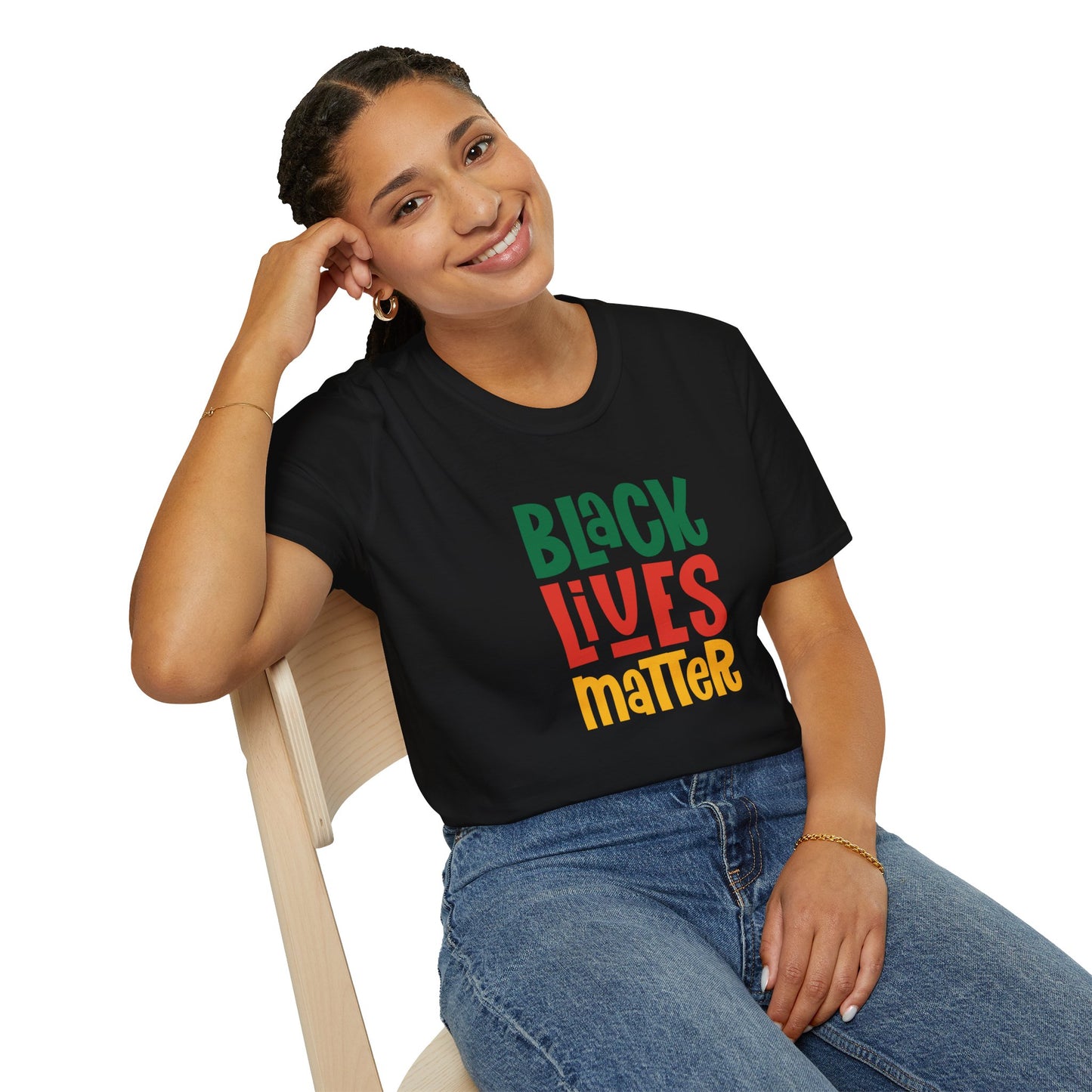 “Black Lives Matter – Solidarity (Pan-Africa 2)” Unisex T-Shirt