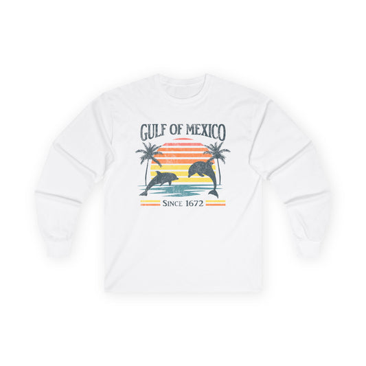 "Gulf of Mexico - Since 1672" Unisex Long Sleeve T-Shirt