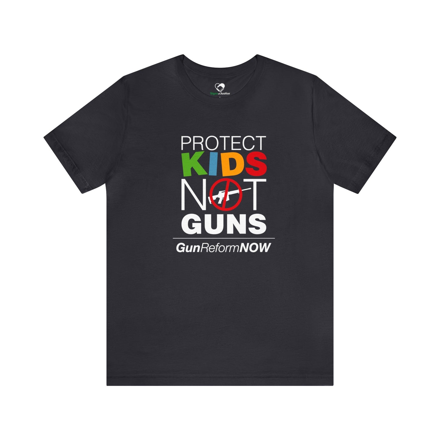 "Protect Kids Not Guns" Unisex T-Shirt (Bella+Canvas)