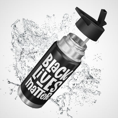 "Black Lives Matter – Solidarity” 32 oz. Tumbler/Water Bottle