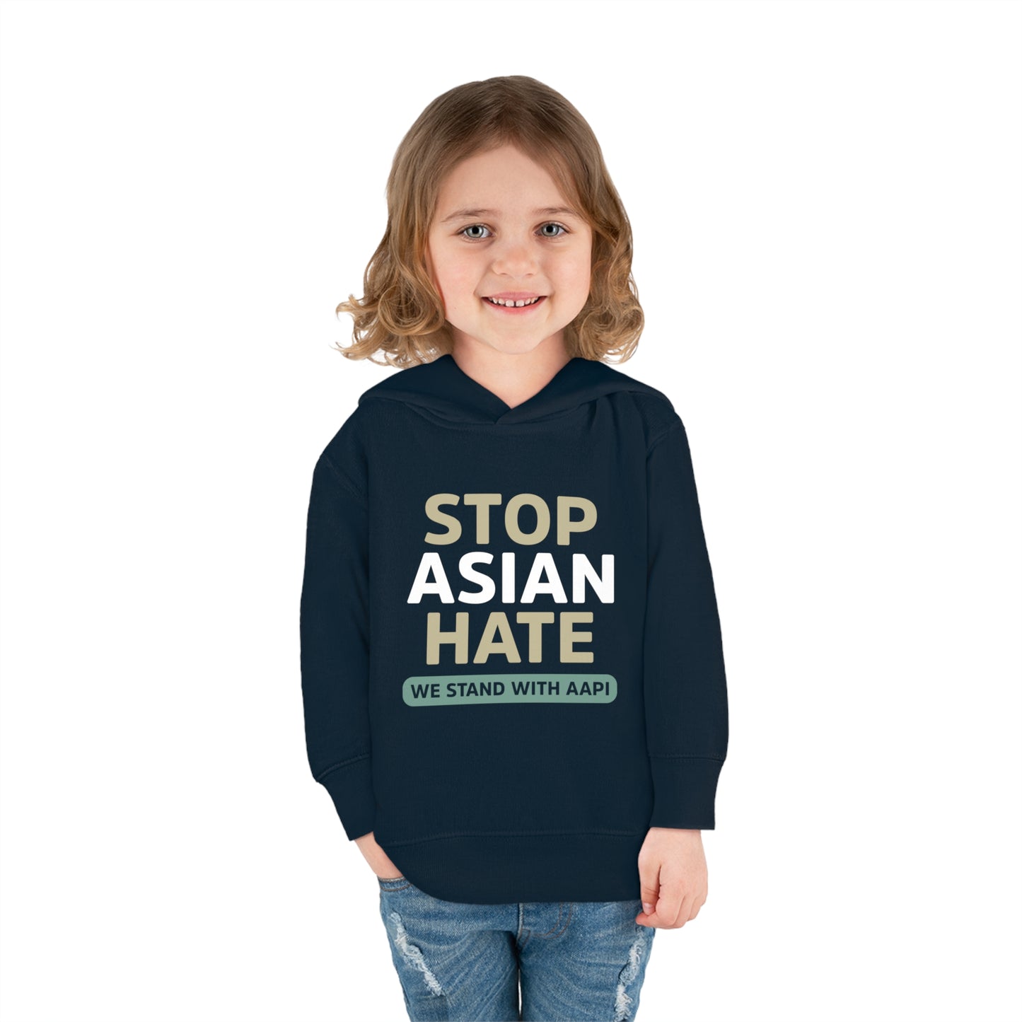 “Stop Asian Hate” Toddler Hoodie