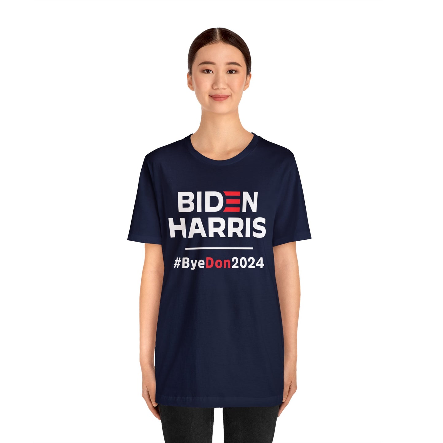 "Biden Harris #ByeDon2024 Election" Unisex T-Shirt (Bella+Canvas)