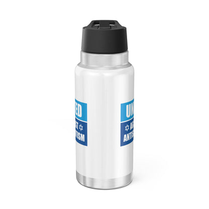 “United Against Antisemitism” 32 oz. Tumbler/Water Bottle