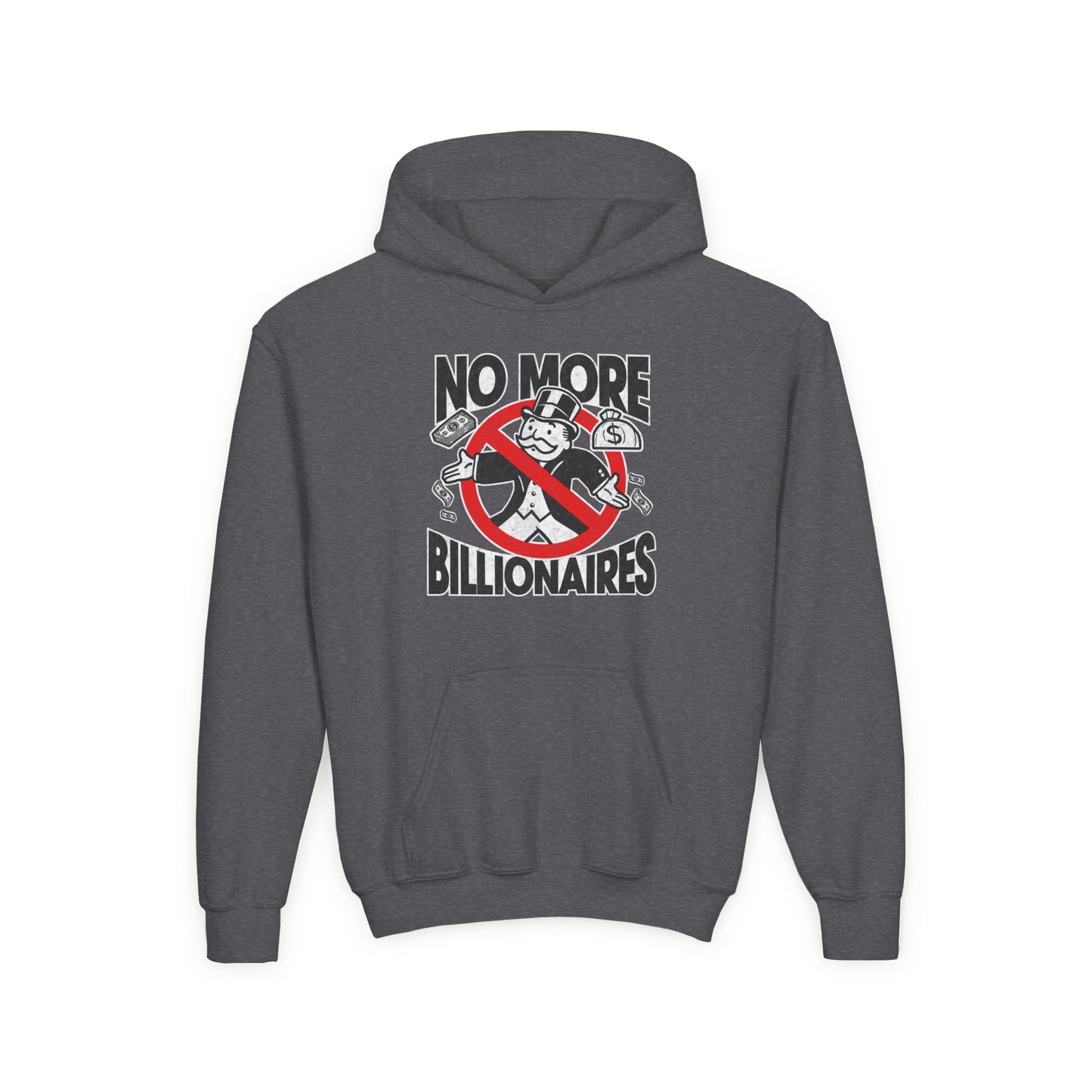 "No more Billionaires" Youth Hoodie