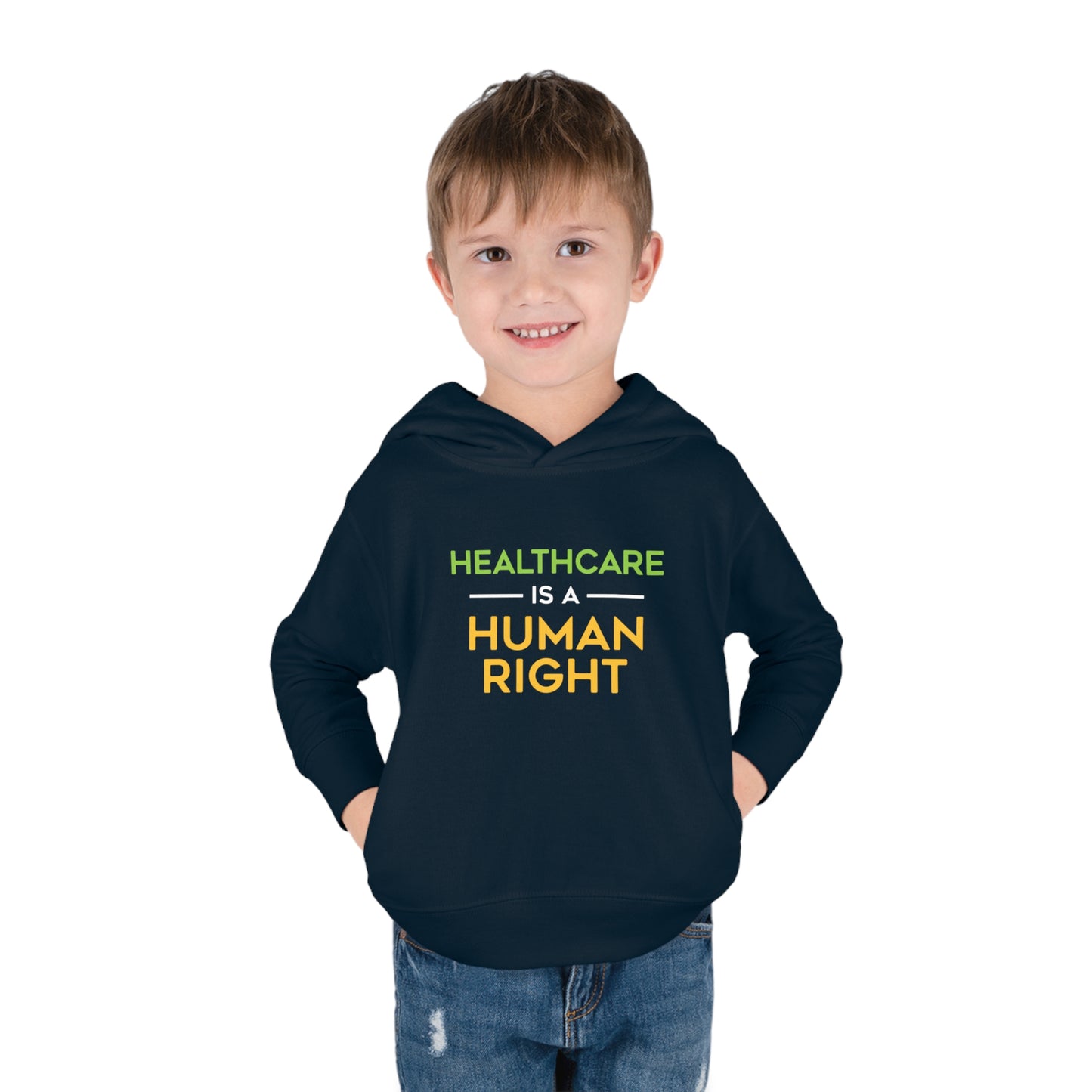 “Healthcare Is A Human Right” Toddler Hoodie