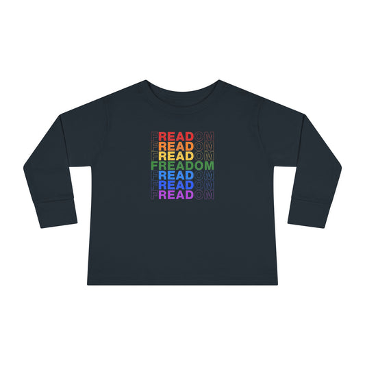 “FREADOM”  Toddler Long Sleeve Tee