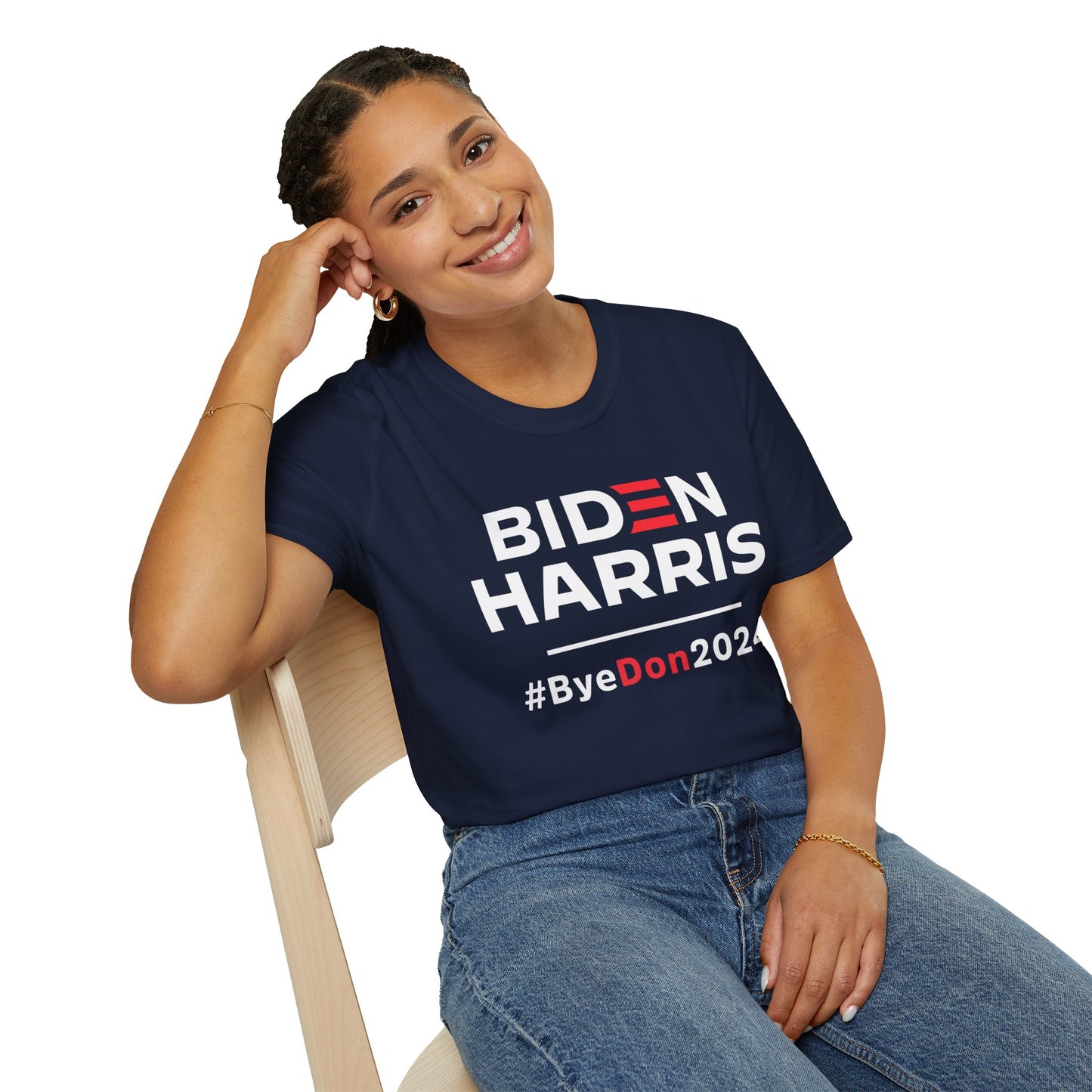 "Biden Harris #ByeDon2024 Election" Unisex T-Shirt