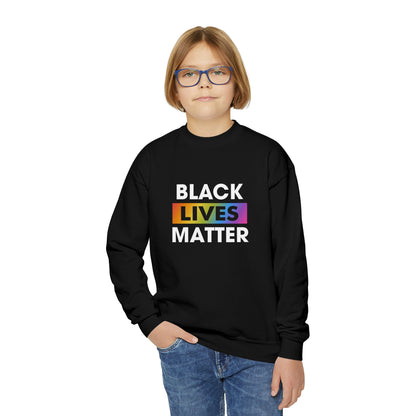 “Black Lives Matter (LGBTQ+)” Youth Sweatshirt