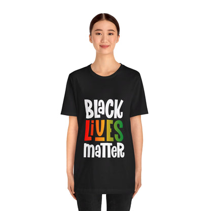 “Black Lives Matter – Solidarity (Pan-Africa 1)” Unisex T-Shirt (Bella+Canvas)
