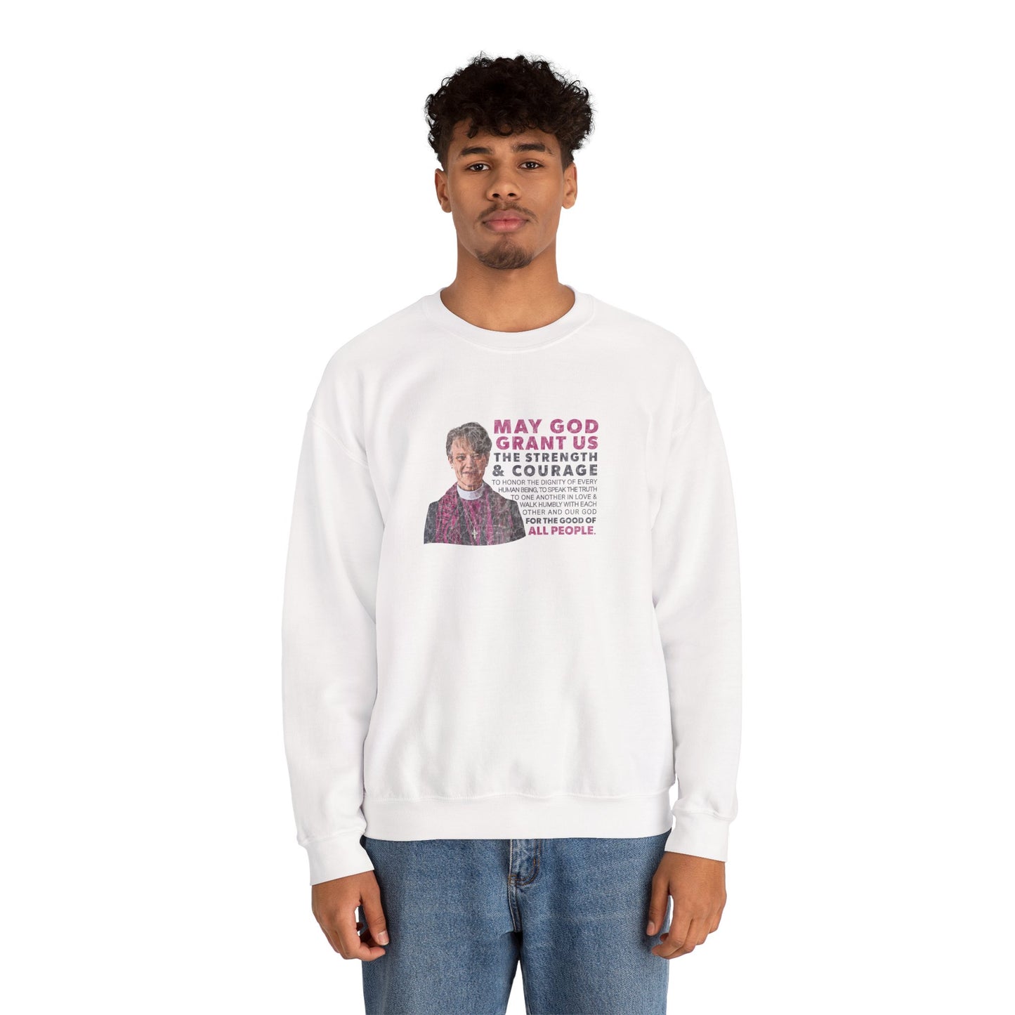 "Mariann Budde Bishop" Unisex Sweatshirt