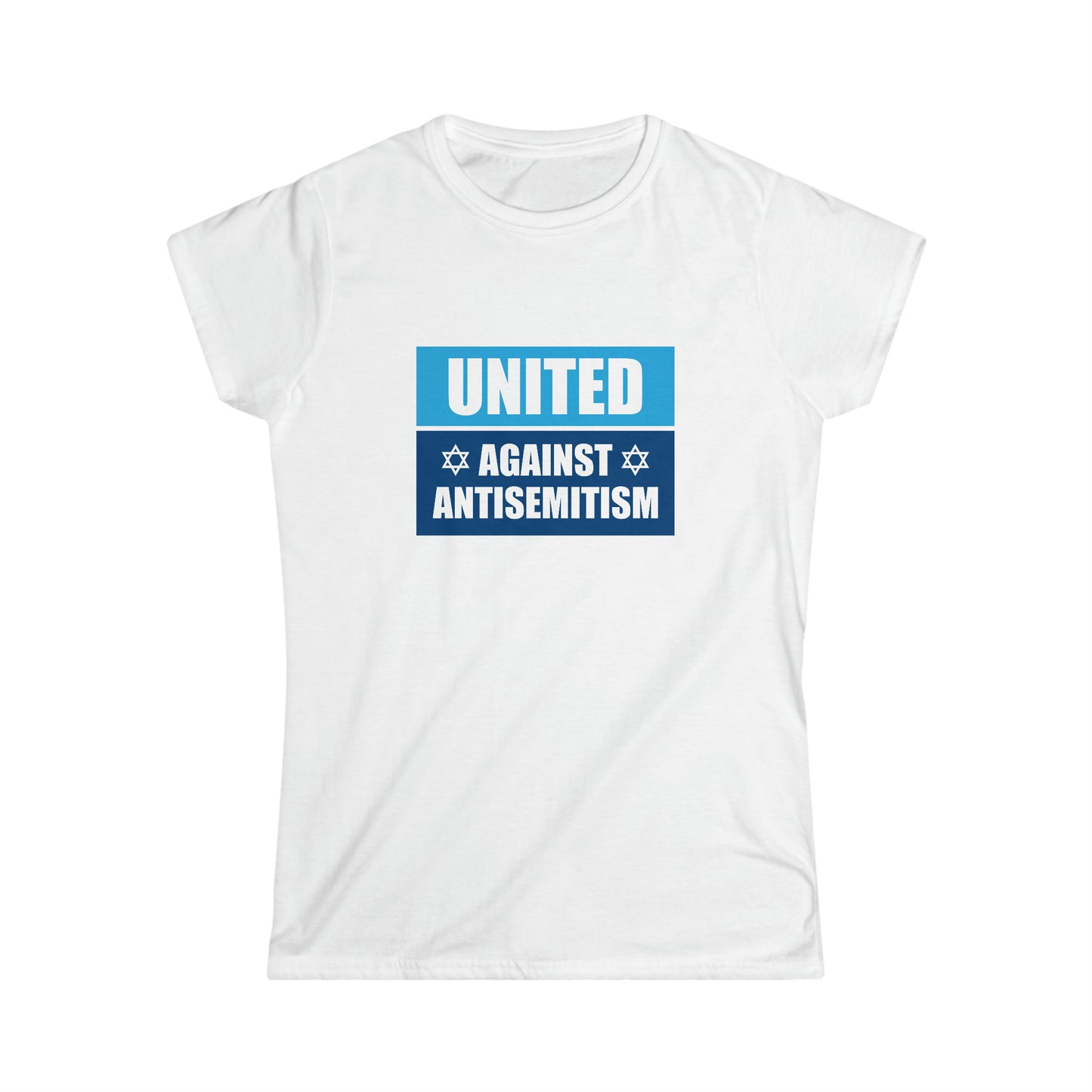 “United Against Antisemitism” Women’s T-Shirts