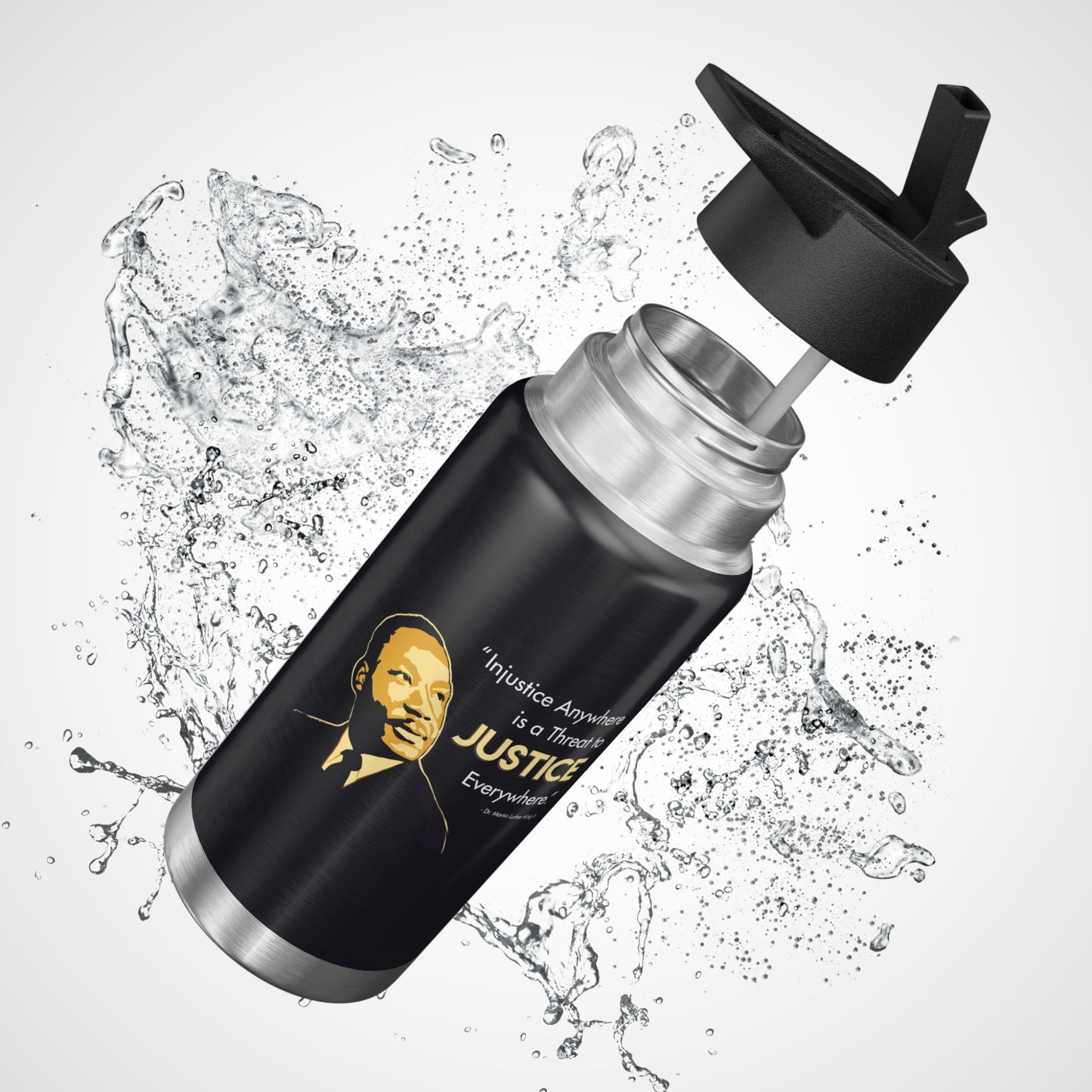“MLK Justice” 32 oz. Tumbler/Water Bottle